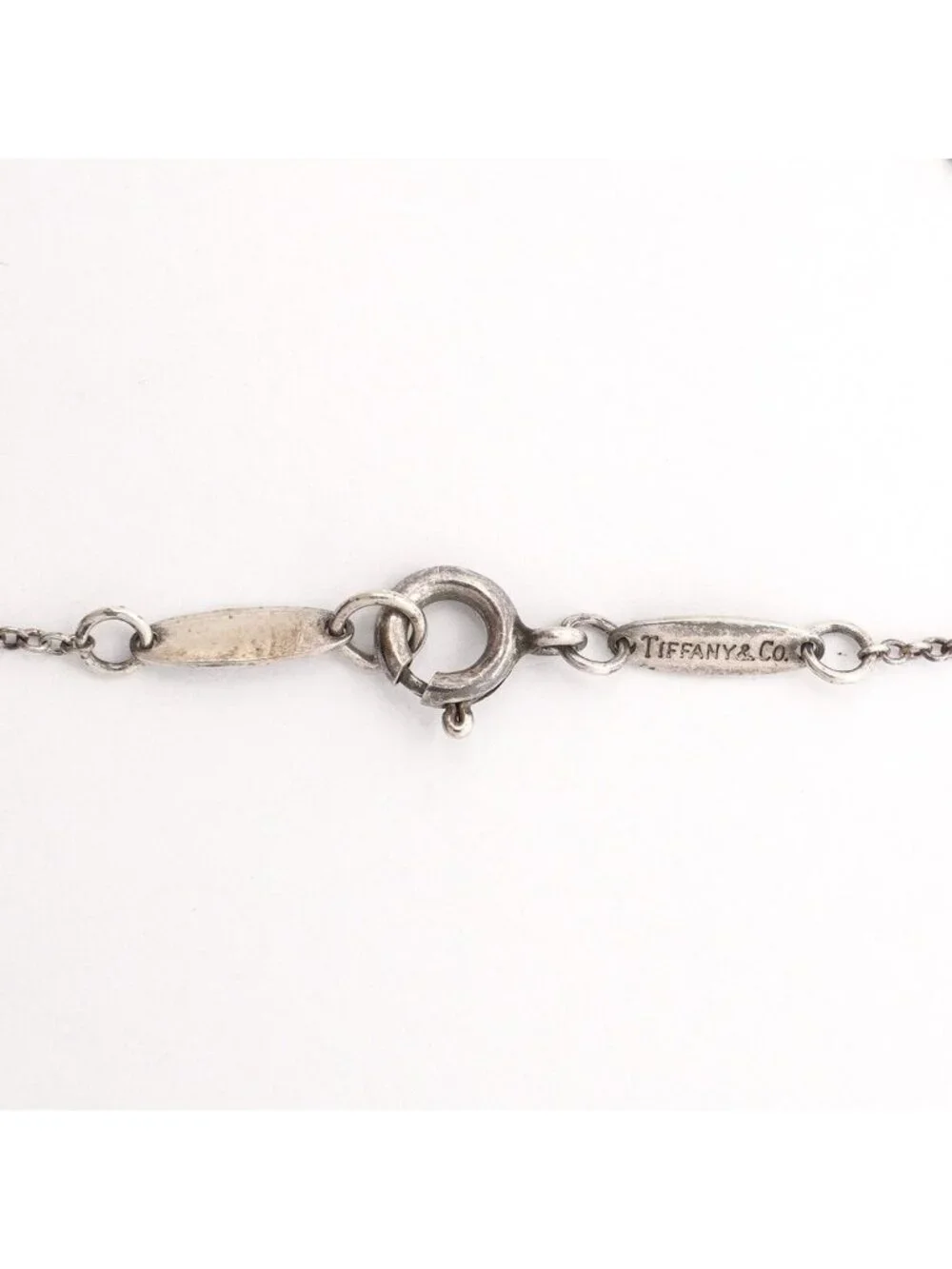 Tiffany & Co Necklace Open Cross Silver